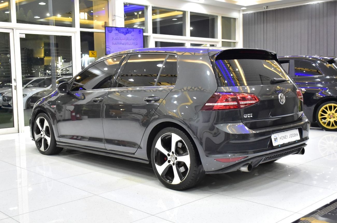 Volkswagen Golf GTI EXCELLENT DEAL for our Volkswagen GTi ( 2016 Model ) in Grey Color GCC Specs