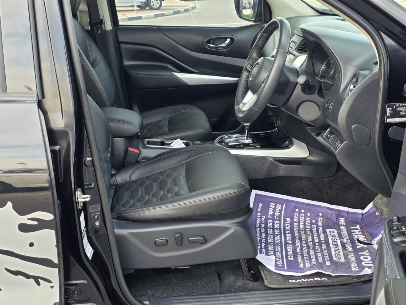 نيسان نافارا NISSAN NAVARA 2023 BLACK 4WD AT DIESEL = RIGHT HAND