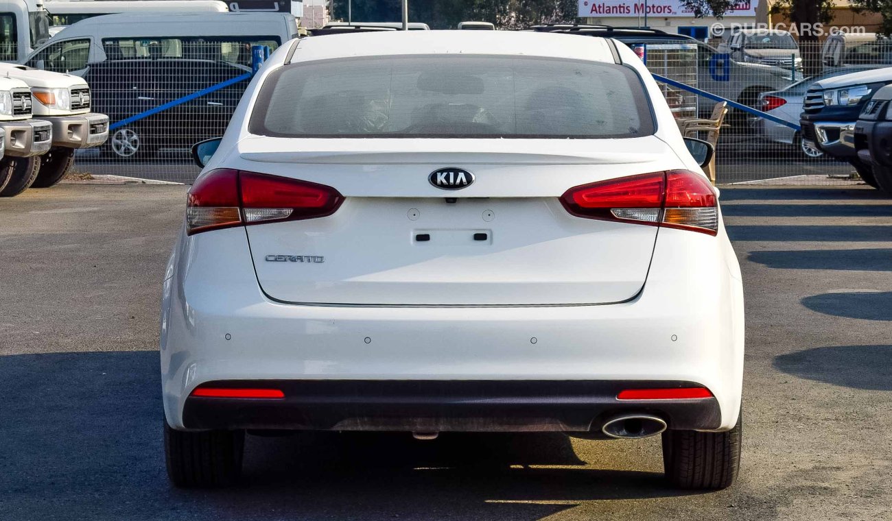 Kia Cerato 1.6 L WITH SUN ROOF 2017 BLACK  AUTOMATIC TRANSMISSION 4 DOORS PETROL 5 SEATS ONLY FOR EXPORT