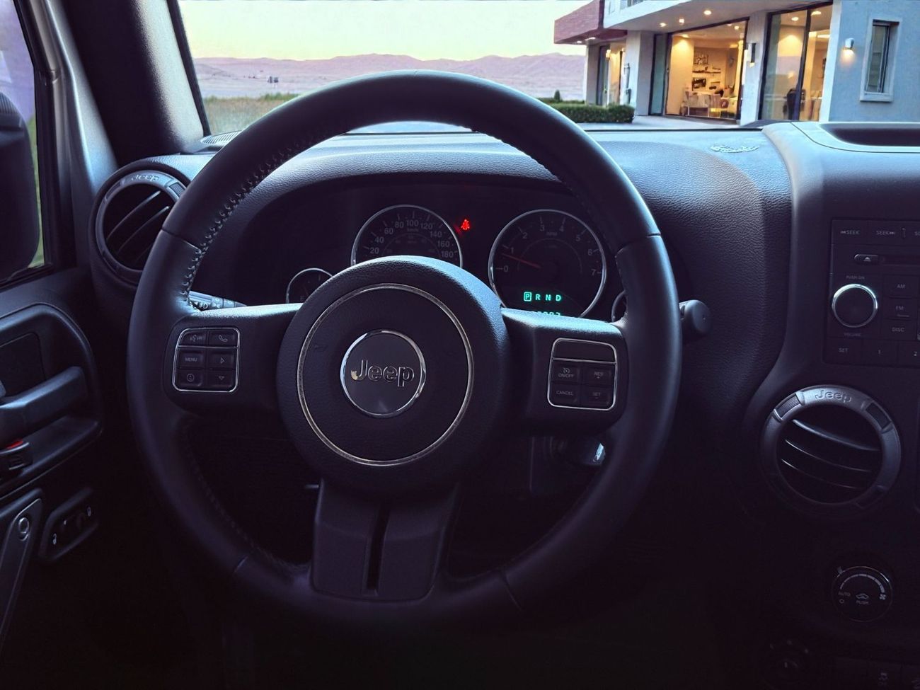 جيب رانجلر Willys Wheeler 3.6L A/T (2 Door) | 2017 | GCC SPECS | AED 1,800 / month