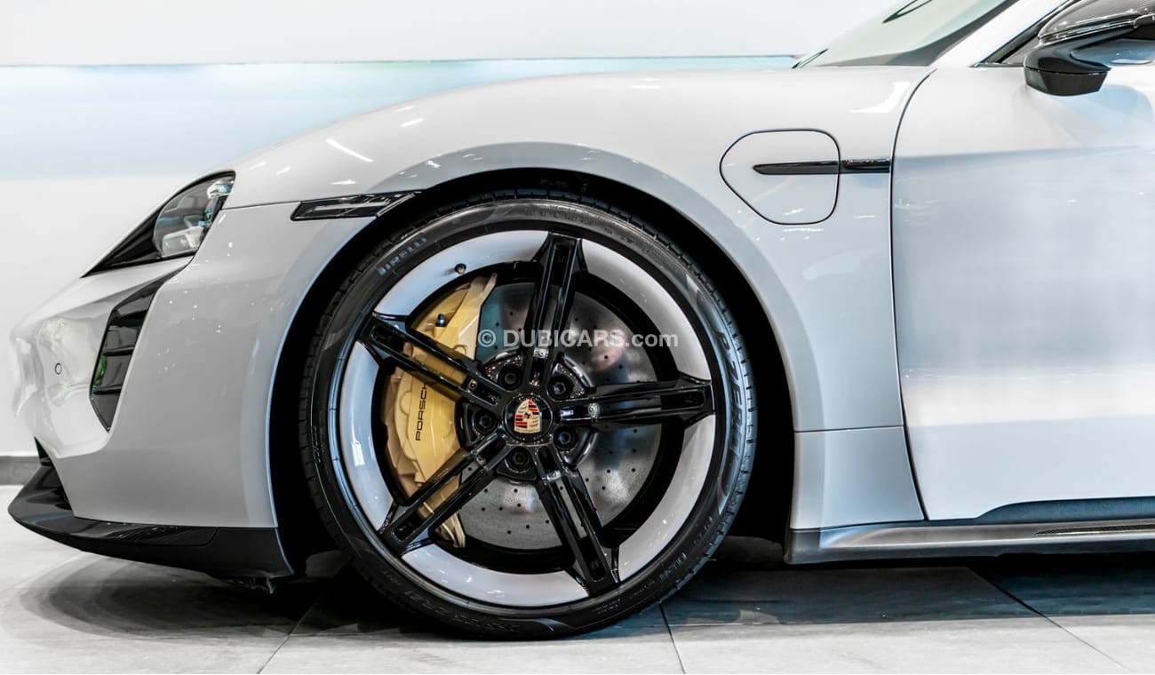 Porsche Taycan 2021 Porsche Taycan Turbo, 2025 Porsche Warranty, Carbon Ceramic Brakes, Huge Options, Low KMs, GCC