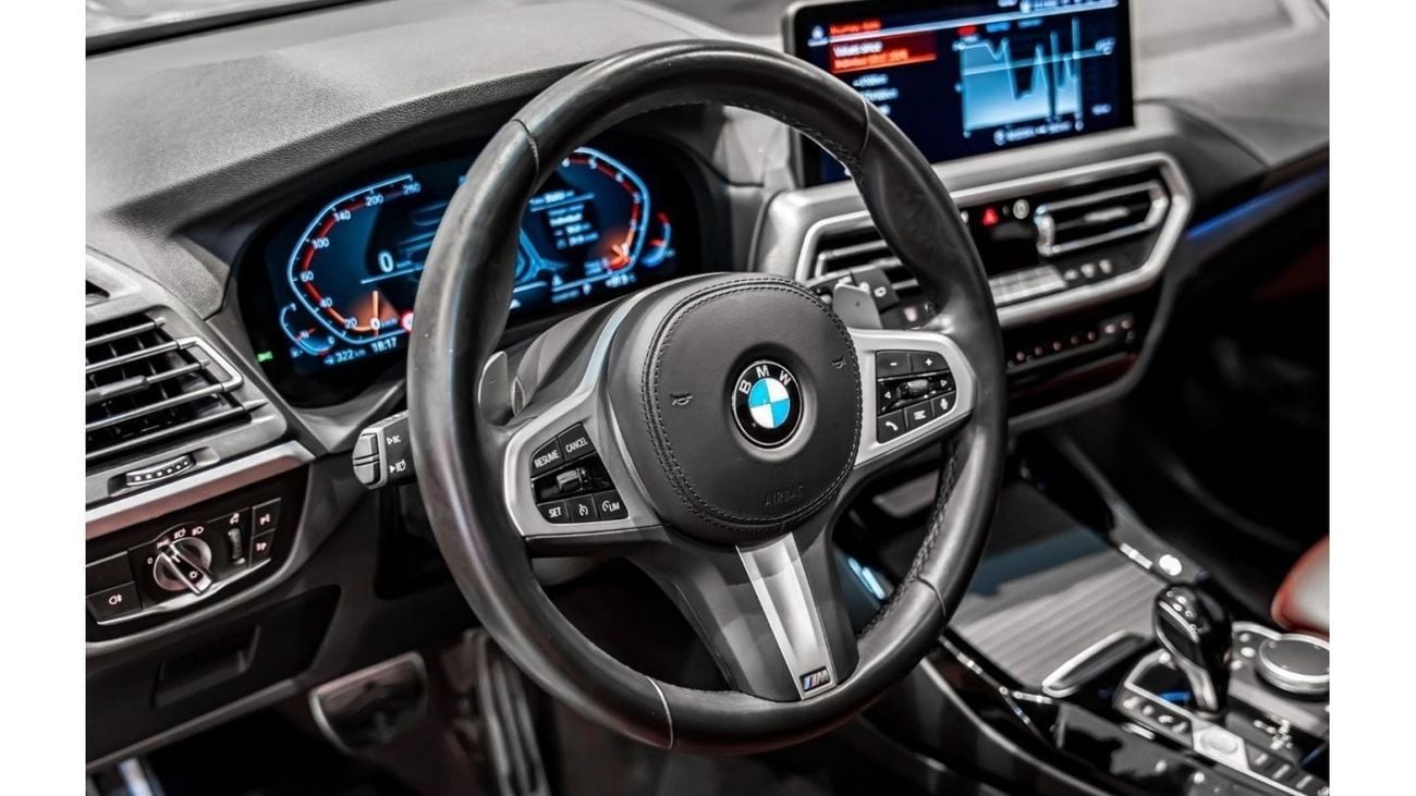 BMW X3 2022 BMW X3 xDrive 30i, 2027 BMW Warranty + Service Contract, M Sport, Low KMs, GCC