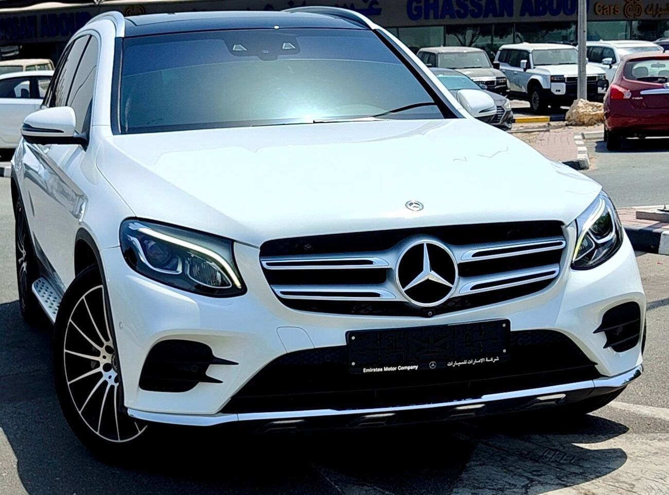 Mercedes Benz GLC250 AMG SUV  Original paint 2018 GCC