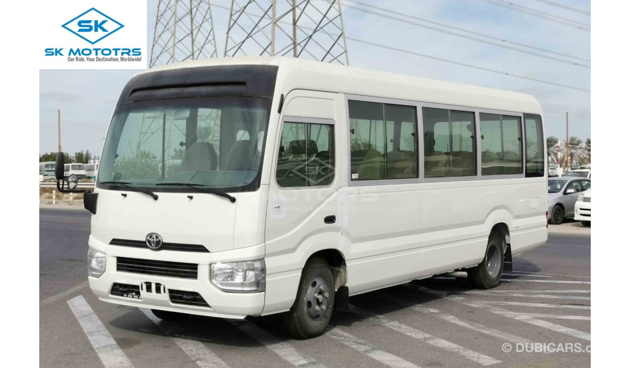 Toyota Coaster 4.2L DIESEL, 16" TYRE, 27 SEATS, DIGITAL CLOCK,  XENON HEADLIGHTS (CODE # TC04)