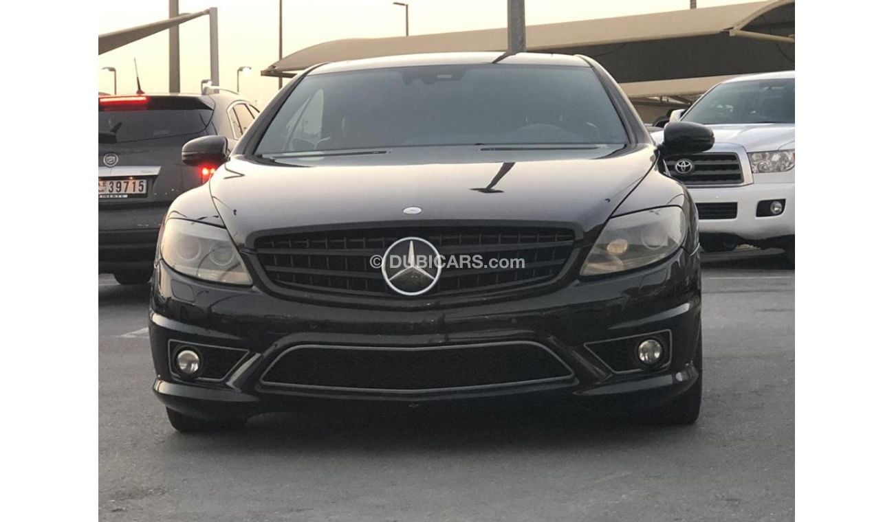 مرسيدس بنز CL 500 موديل 2008 فل مواصفات كراسي جلد ومثبت سرعه وتحكم كهربي كامل ونيت فيجن وردار