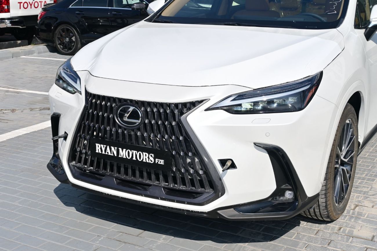 لكزس NX350h Lexus NX350h Platinum 2.5L Hybrid AWD, Model 2025 Color White