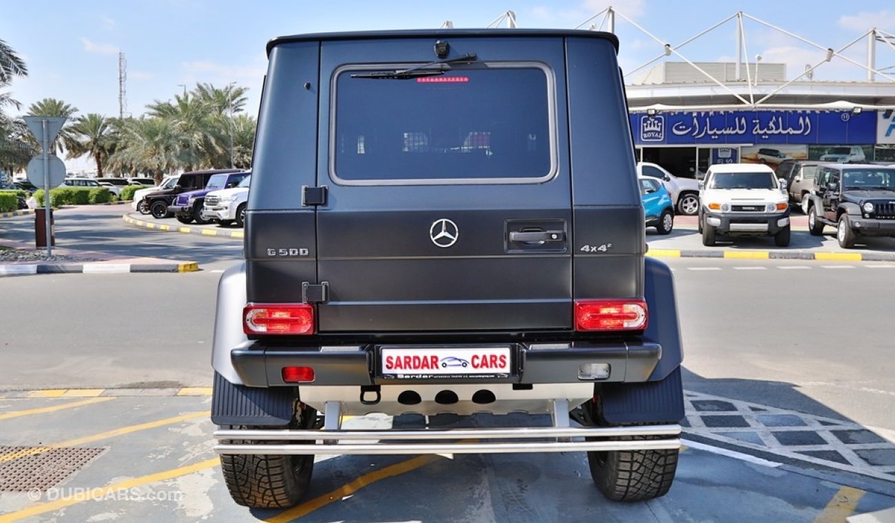 Mercedes-Benz G 500 4X4² German Specs