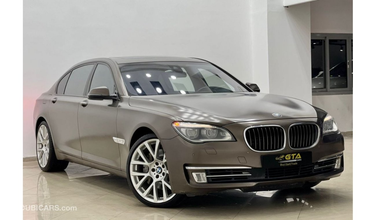 بي أم دبليو 750Li 2013 BMW 750 LI Individual, 1 Year Warranty, Special Edition, Fully Loaded, GCC