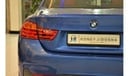 بي أم دبليو 428i EXCELLENT DEAL for our BMW 428i Coupe M-Kit ( 2016 Model! ) in Blue Color! GCC Specs