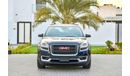 GMC Acadia - GCC - AED 1,155 Per Month! - 0% DP