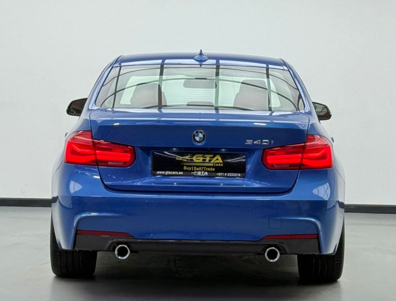 BMW 340i M Sport 3.0L 2017 BMW 340i M-Sport, Service History, Fully Loaded, Excellent Condition, GCC