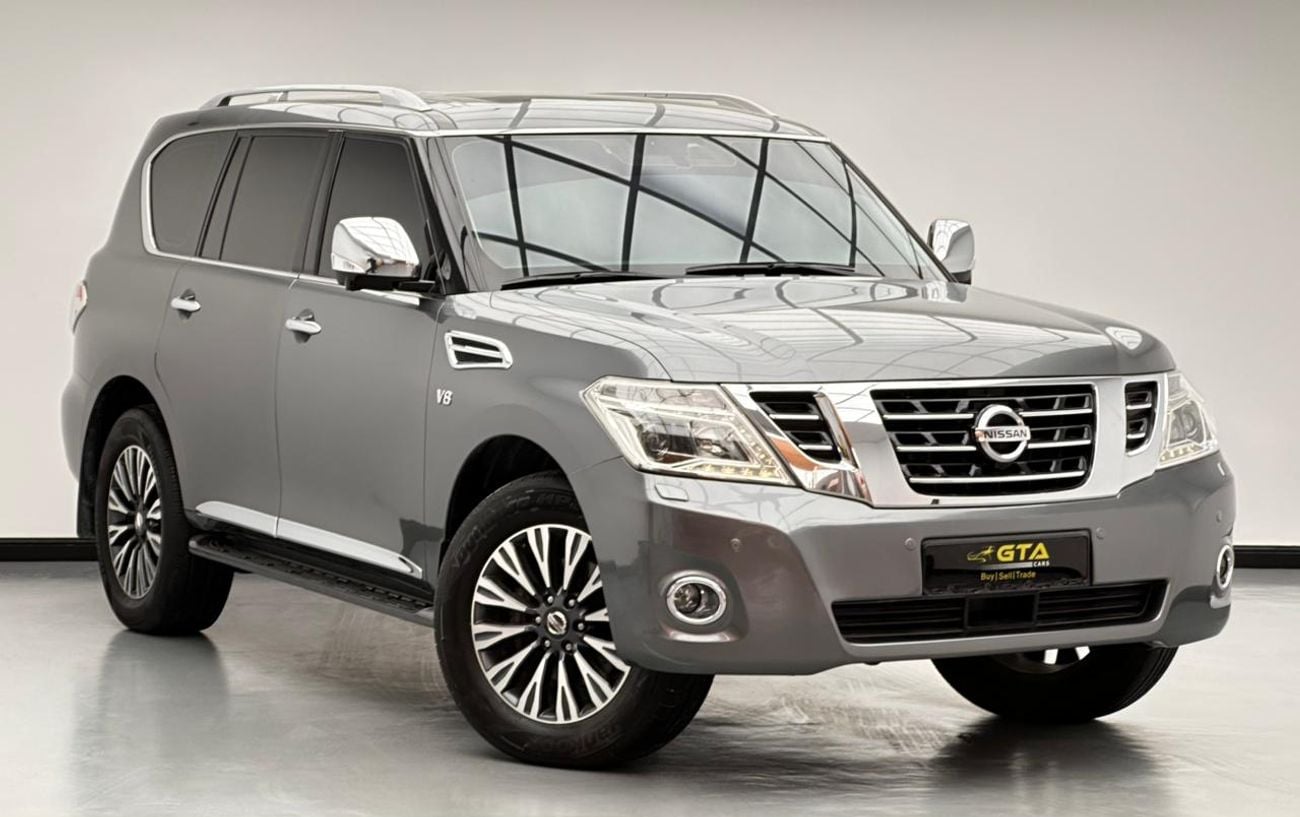 Nissan Patrol 2019 Nissan Patrol Platinum, 1 Year Warranty Unlimited Km, Full Service History, GCC