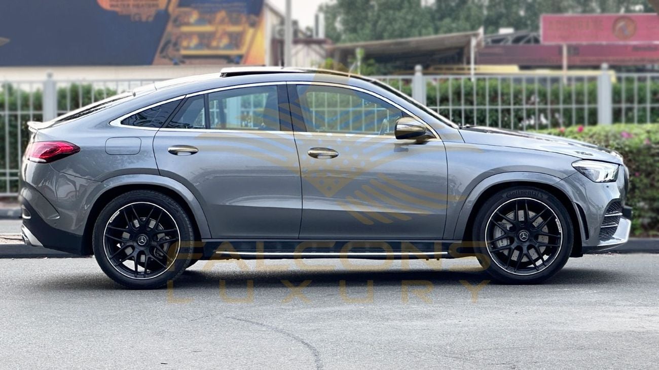 مرسيدس بنز GLE 53 AMG COUPE 4MATIC+ مرسيدس بنز GLE 53 كوبيه موديل 2021، طلاء أصلي، مواصفات AMG الخليجية