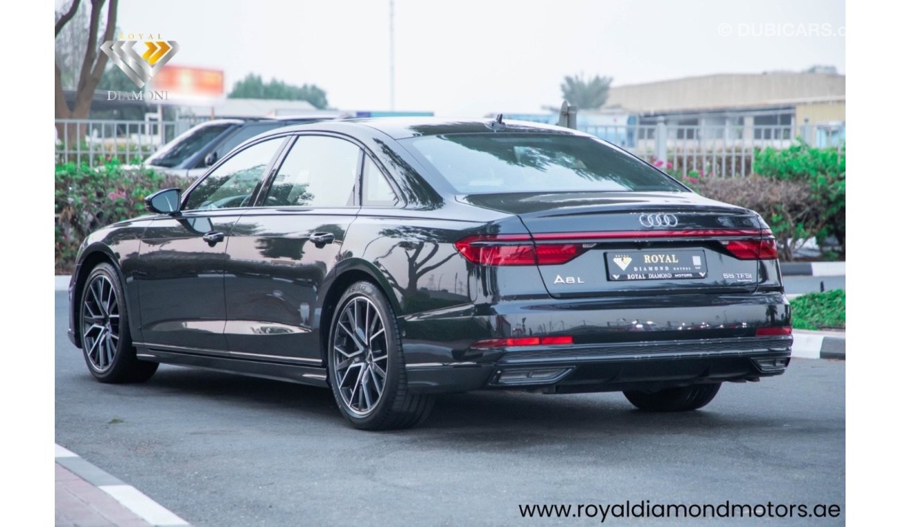 Audi A8 L 55 TFSI quattro Full Option Audi A8 55 TFSI Quattro S Line 2020 GCC Under Warranty