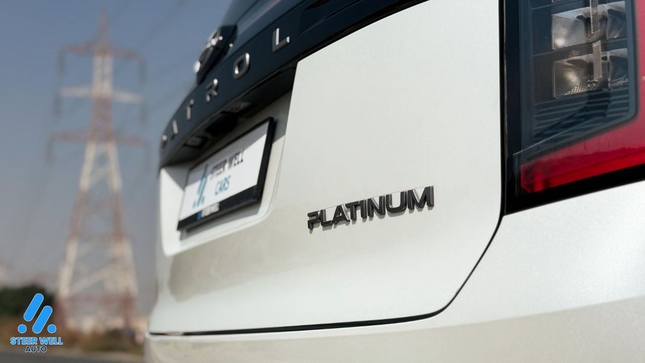 Nissan Patrol LE Titanium 3.5L LE Platinum 3.5 | White/Burgundy | Full Warranty | Luxury SUV