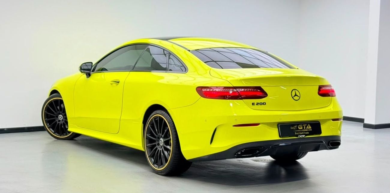 Mercedes Benz E 200 Coupe 2019 Mercedes Benz E200, Warranty, Full Service History, Fully Loaded, GCC