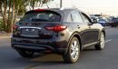 إنفينيتي QX70 Excellence 3.7L - V6 - with Warranty from Agency - GCC Specs - Zero KM- Price Including VAT