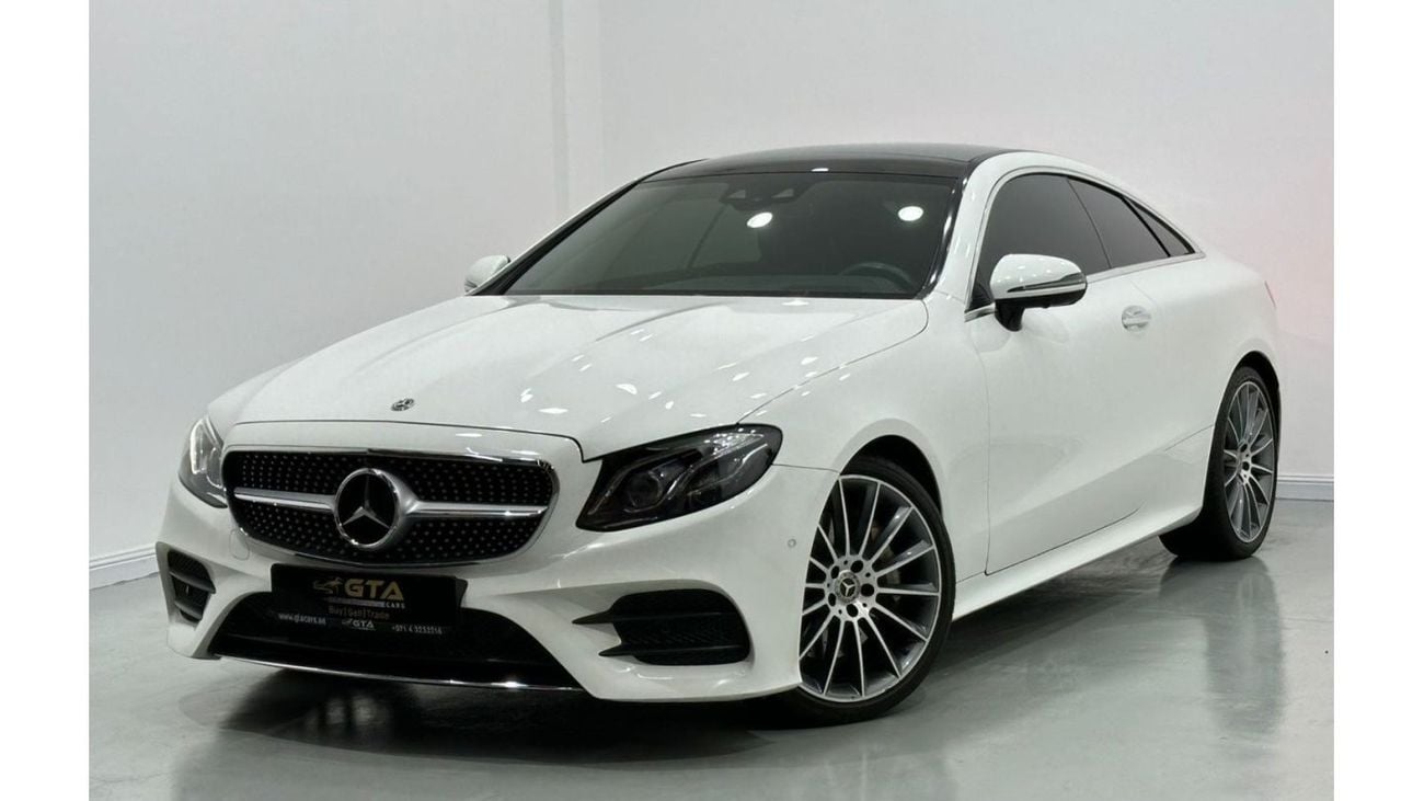 Mercedes Benz E300 2019 Mercedes Benz E300 AMG Coupe, Oct 2024 Mercedes Warranty, Full Options, GCC