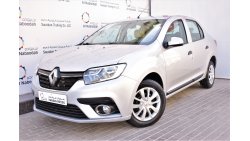 Renault Symbol AED 508 PM | 0% DP | 1.6L SE GCC WARRANTY