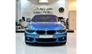 BMW 420i BMW 420i M-Kit 2018 Model!! in BLUE / GREEN Color! GCC Specs AGENCY WARRANTY Oct.2022 or 200,000 KM 