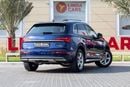 أودي Q5 45 TFSI Quattro 2.0L Audi Q5 45TFSI Quattro 2022 GCC under Agency Warranty and Service Contract with