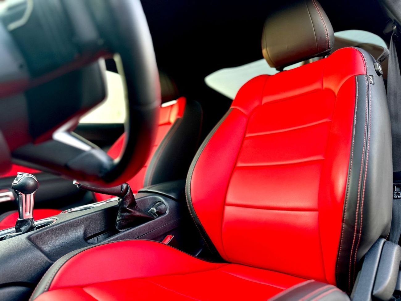 فورد موستانج Ecoboost | Monthly 1100/- | 0% DP | Blindspot | Fog Lights | Lane Assist | # 51706