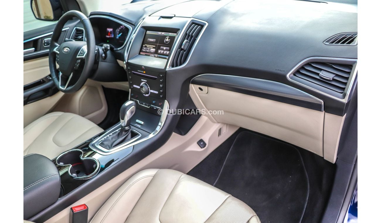 Ford Edge Titanium AWD AED 2300 P.M with 0% Downpayment