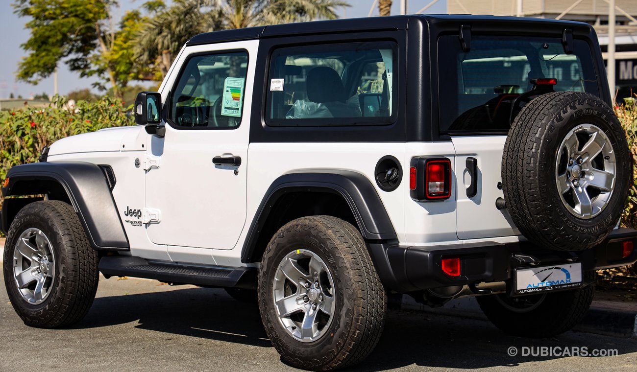 Jeep Wrangler 2021 2DOOR SPORT V6 3.6L W/ 3 Yrs or 60K km Warranty @ Trading Enterprises