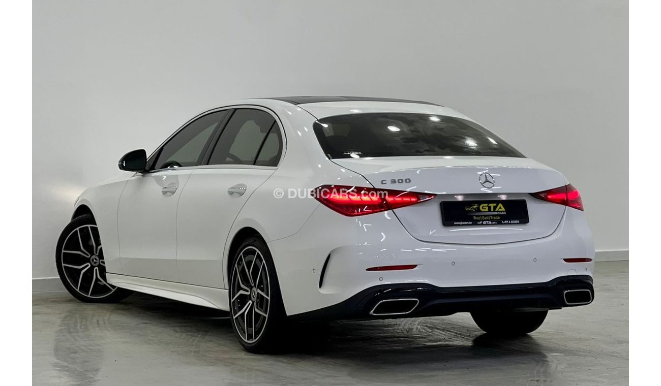 Mercedes-Benz C 300 2022 Mercedes Benz C300 AMG, Mercedes Warranty + Service Contract, Very Low Kms, GCC
