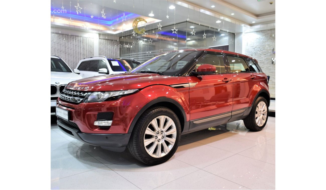 Land Rover Range Rover Evoque EXCELLENT DEAL for our Land Rover RANGE ROVER Evoque 2014 Model!! in Red Color! GCC Specs