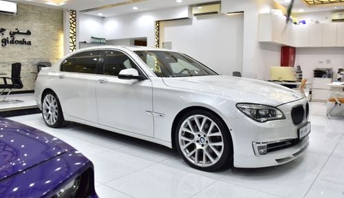 BMW 730Li INDIVIDUAL EXCELLENT DEAL for our BMW 730Li ( 2015 Model ) in White Color GCC Specs