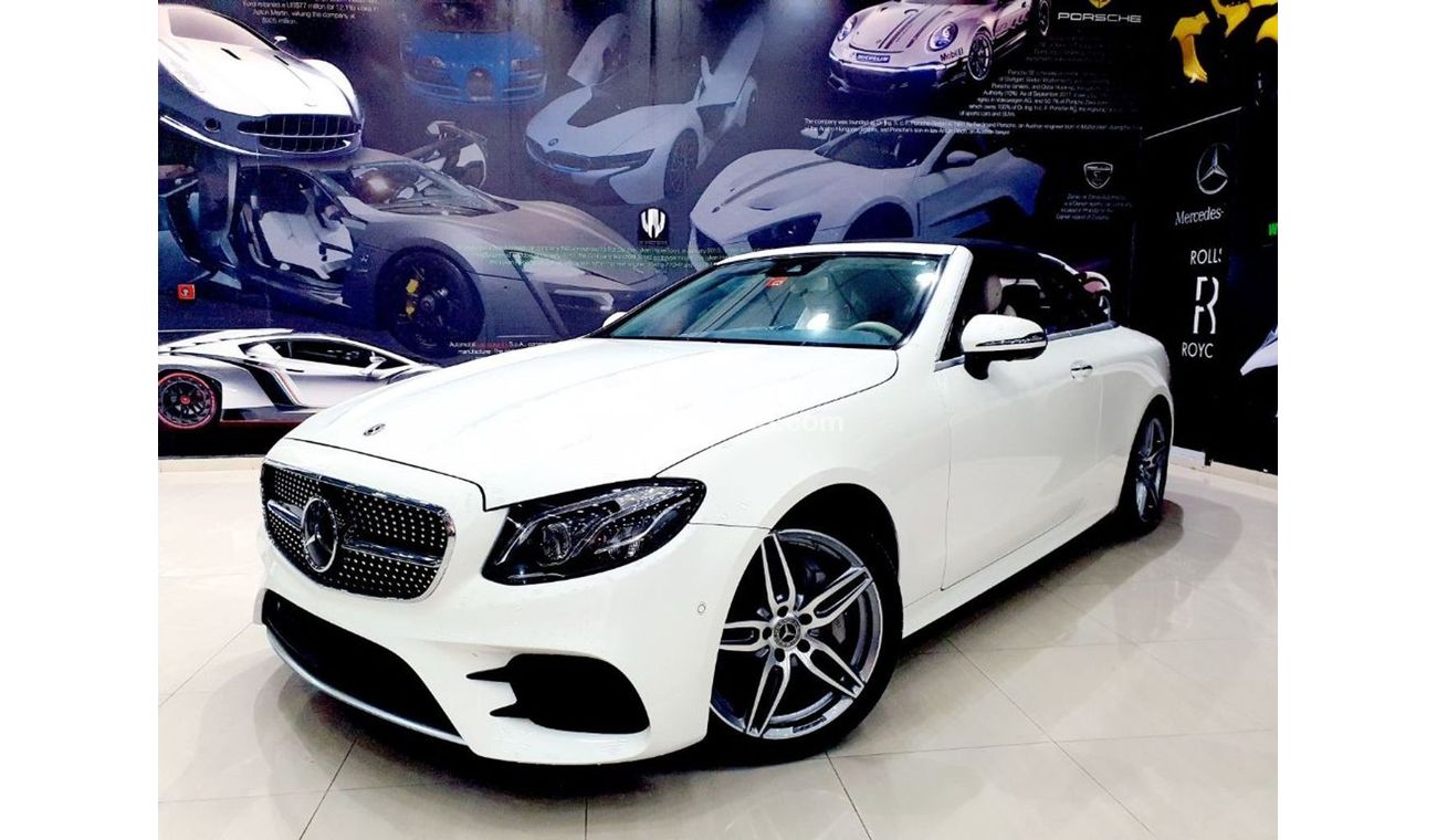 Mercedes-Benz E450 Coupe CONVERTIBLE - 2019 - 4000KMS ONLY - ONE YEAR WARRANTY - ( 2,950 AED PER MONTH)