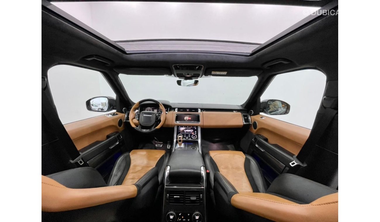 Land Rover Range Rover Sport 2018 Range Rover Sport SVR Full Carbon Fiber, October 2023 Range Rover Warranty-Service History, GCC