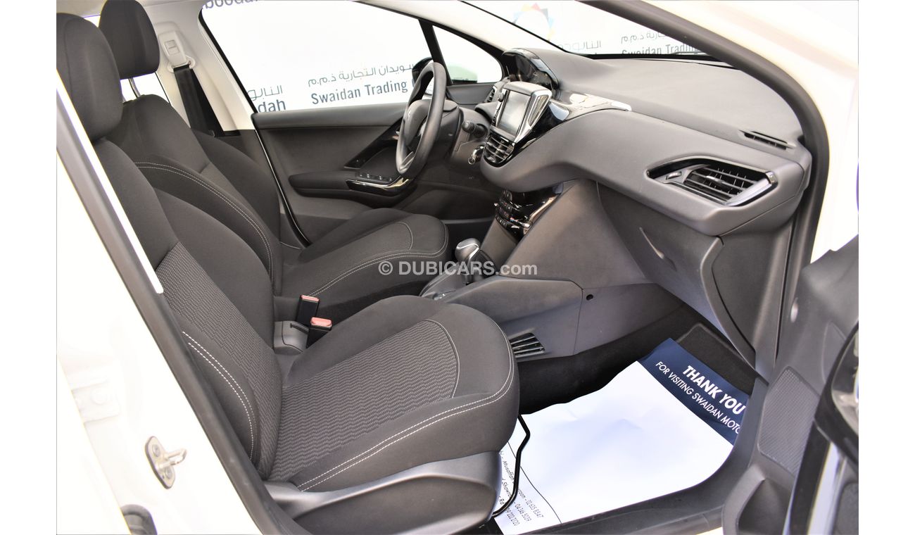 Peugeot 208 AED 429 PM | 1.6L ACTIVE GCC DEALER WARRANTY