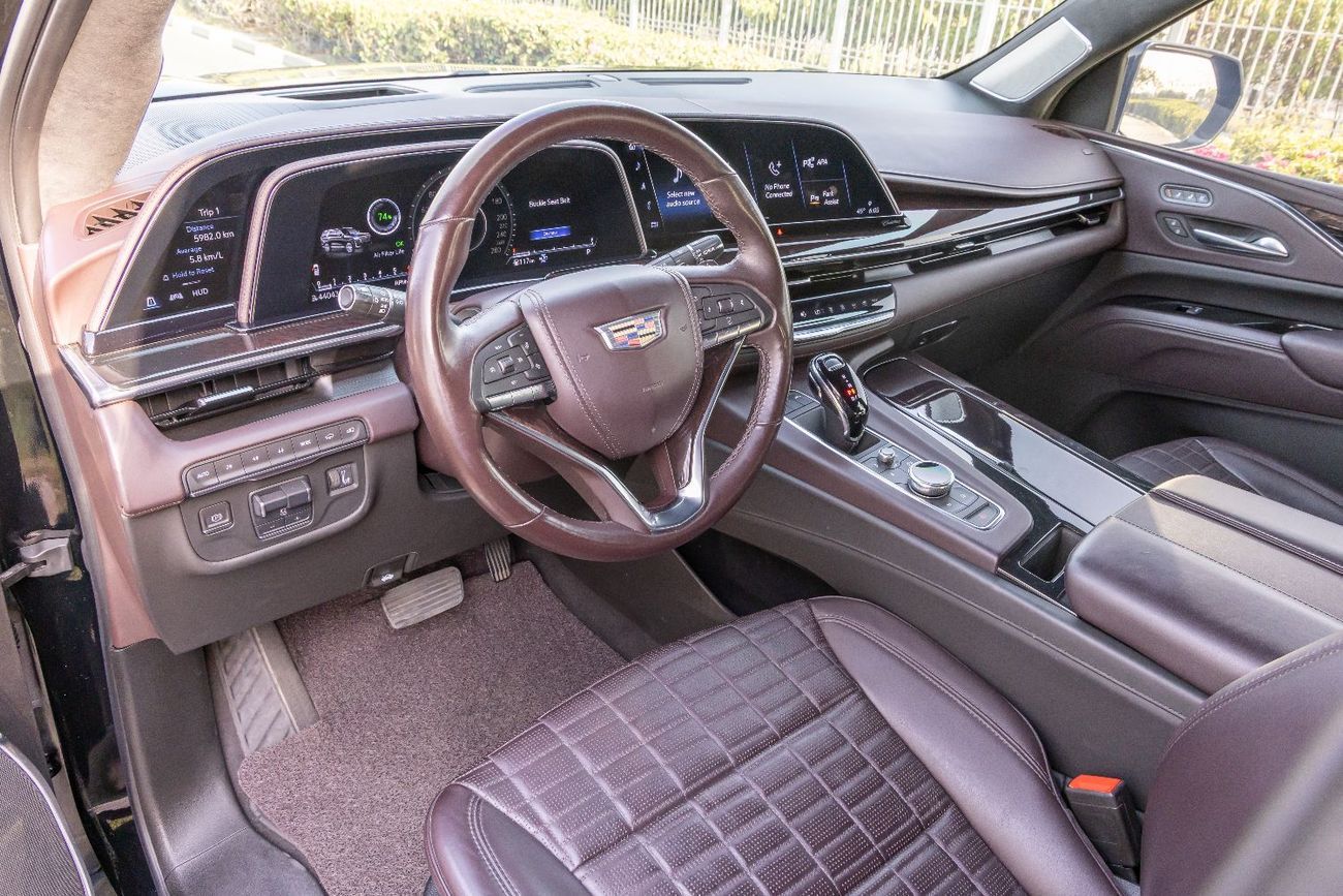 كاديلاك إسكالاد Sport Platinum 6.2L 4WD Cadillac Escalade Sport Platinum - Perfect Condition - 2022