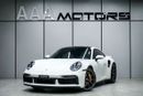 Porsche 911 Turbo 3.8L (580 HP) Coupe | GCC Specs | Full Option | Dealer Warranty Until 2027 | No Accident / No