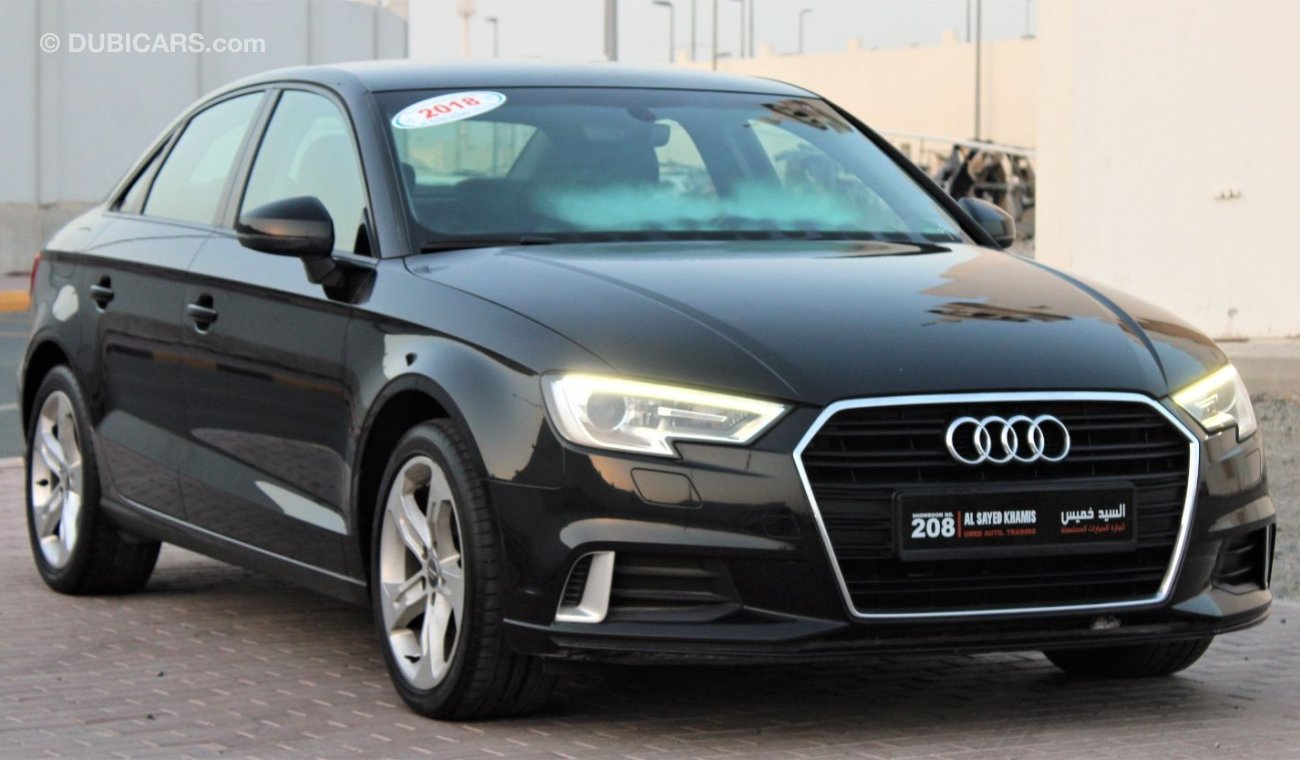 Audi A3 Audi A3 2018 GCC in excellent condition without accidents, very clean from inside and outside