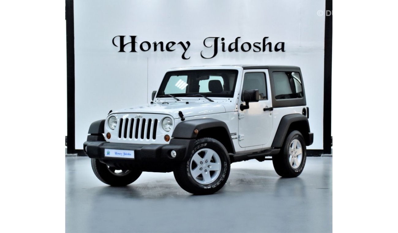 Jeep Wrangler EXCELLENT DEAL for our Jeep Wrangler Sport ( 2012 Model ) in White Color GCC Specs