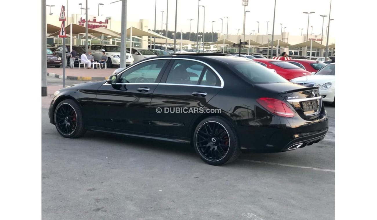 مرسيدس بنز C 200 موديل 2016 خليجي فل مواصفات كراسي جلد ومثبت سرعه وتحكم كهربي كامل ونظام صوت ممتاز وكاميرا خلفيه ومدخ