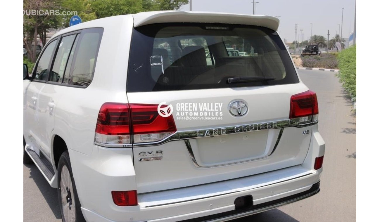 Toyota Land Cruiser 4.6l GXR GT//2019(Export Only)-White Pearl Inside Beige