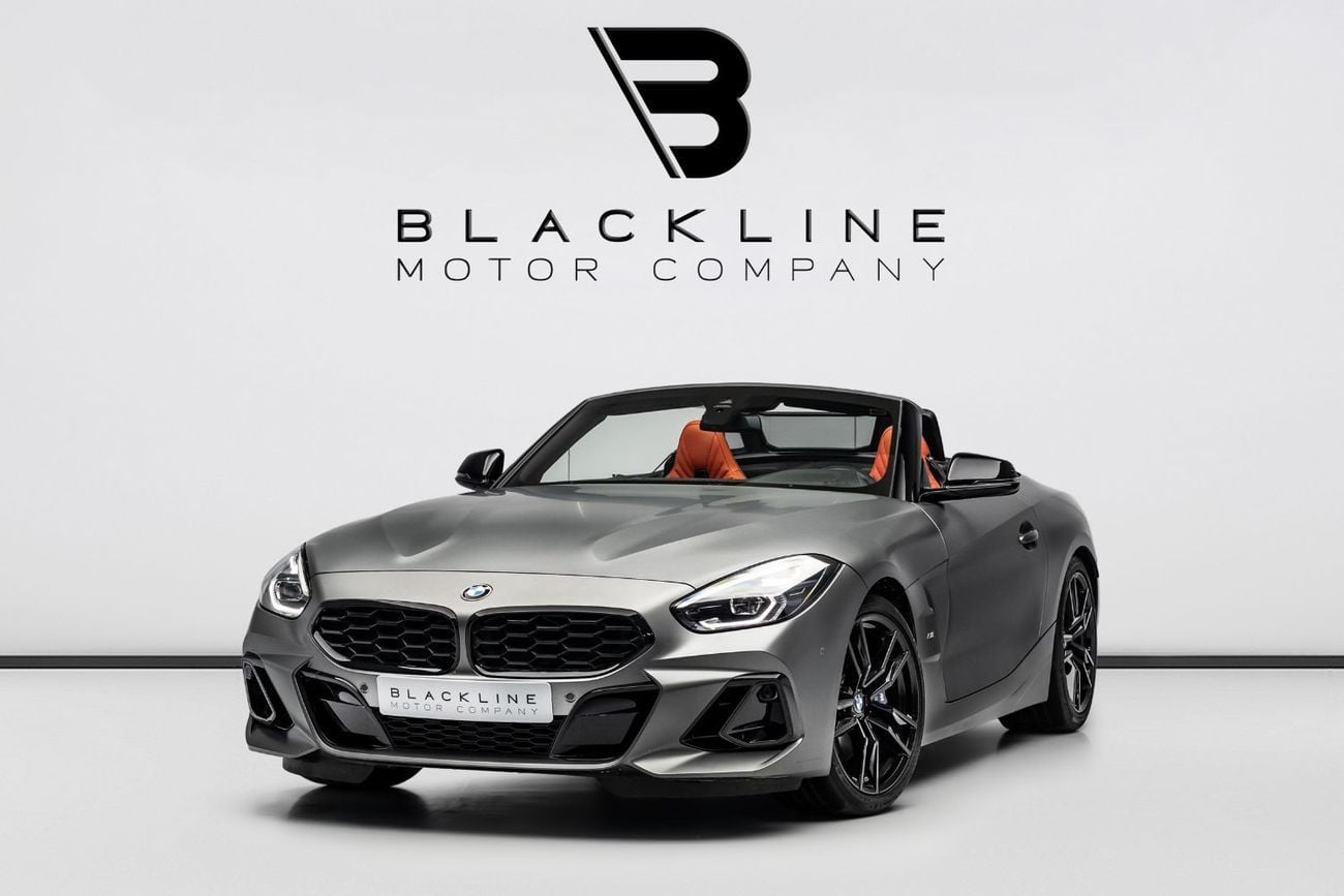 BMW Z4 BUY NOW, PAY 2027 | THE BLACKLINE STANDARD |  2030 Warranty + Service, GCC, Low KM's