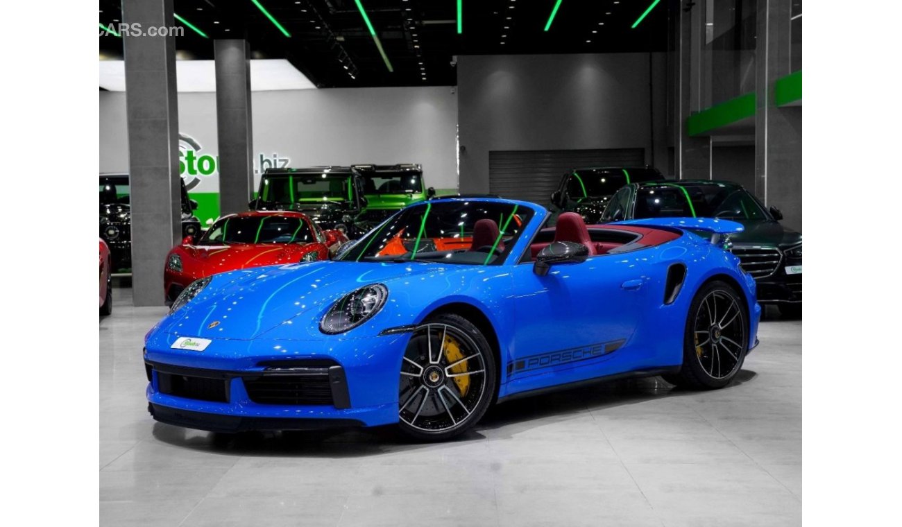 Porsche 911 Turbo S SWAP YOUR CAR FOR 2024 TURBO S CABRIO (NEW) UNDER WARRANTY- SHARK BLUE - SPORT EXHAUST - CARBON MATT