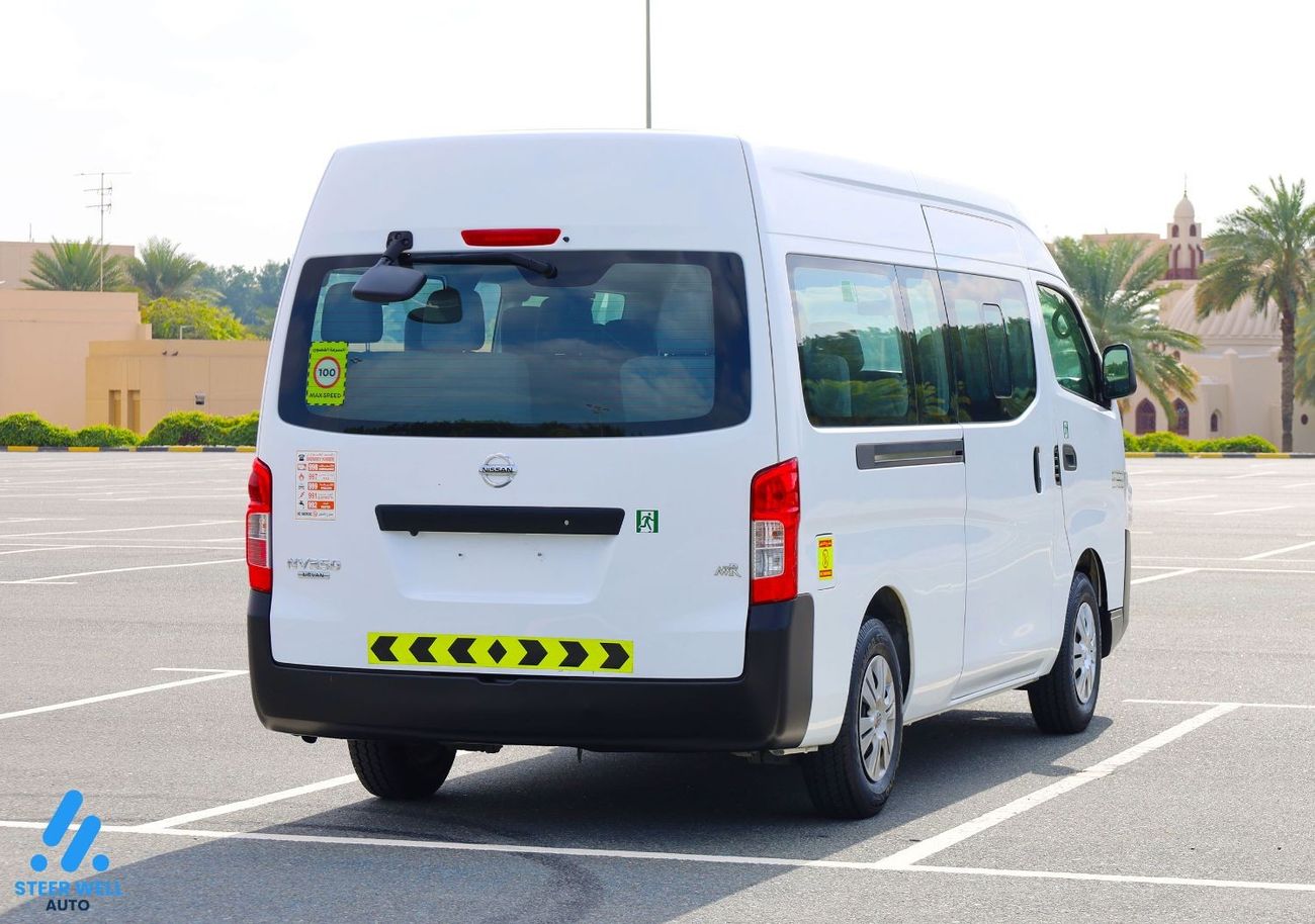 Nissan Urvan Std 2021 NV350 13 High Back Executive Seats / 2.5 Petrol M/T / GCC / Like New Condition