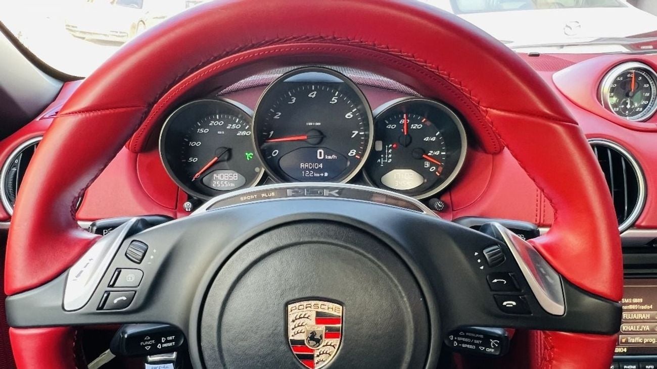 Porsche 718 Boxster Spyder FULLY SERVICE FROM AGENCY | PORSCHE BOXSRER 2012 | LOW MILEAGE | 2 KEYS