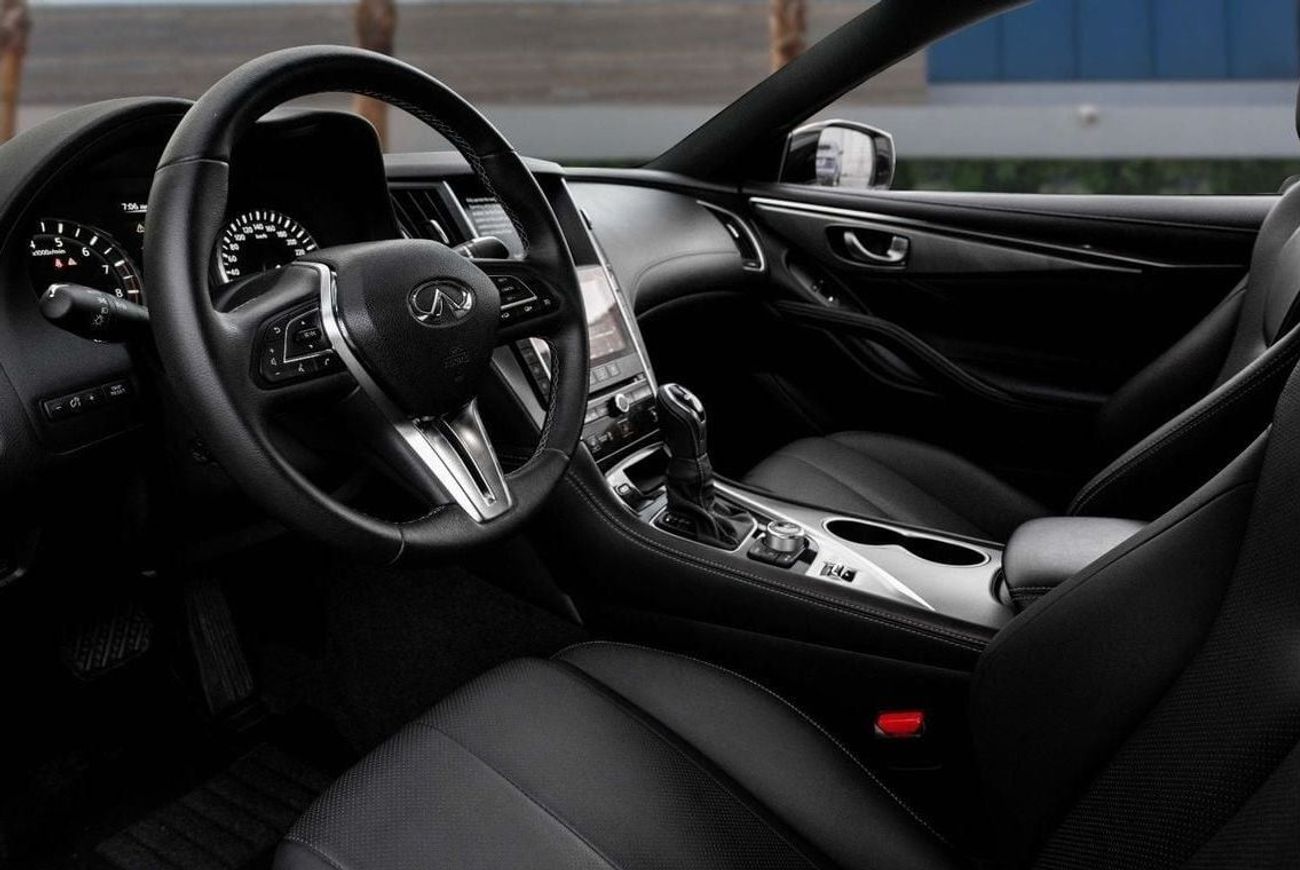 إنفينيتي Q60 | 2,742 P.M  | 0% Downpayment | | COUPE | AGENCY WARRANTY!