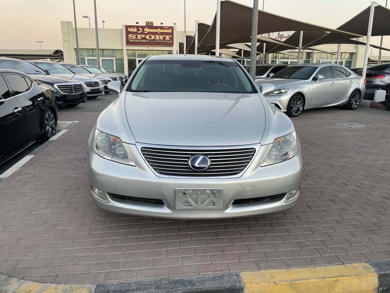 لكزس LS600h وارد اليابان اوراق جمارك