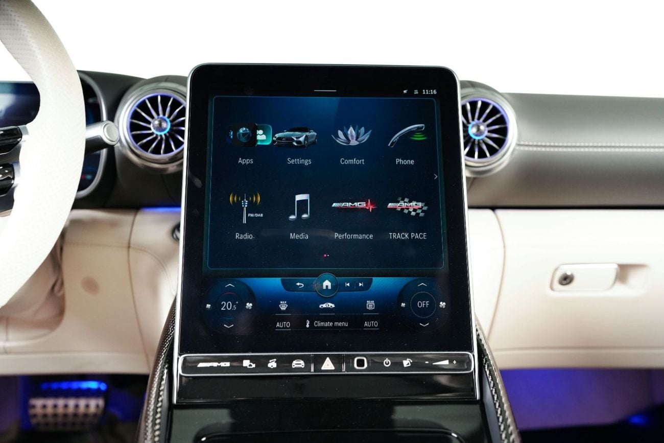 مرسيدس بنز SL 63 AMG 4 MATIC Plus-Low Mileage-Exclusive Color-AMG Driver Performance Pack