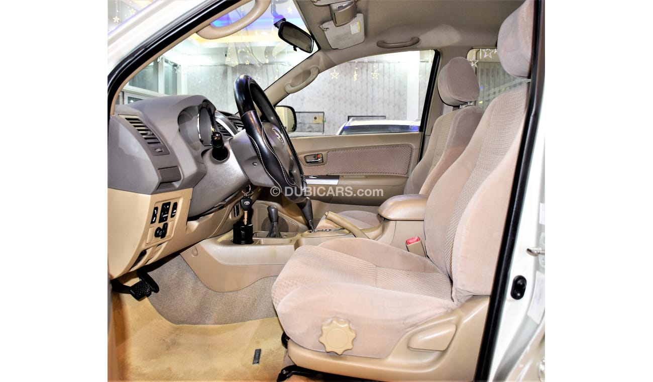 Toyota Fortuner AMAZING FAMILY CAR  SR5 2009 Model GCC Specs