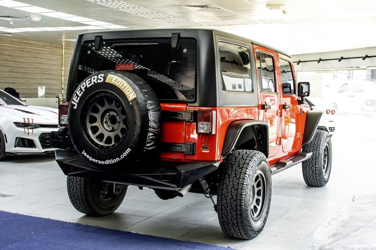 Jeep Wrangler Jeep Wrangler Unlimited 2017 GCC specs