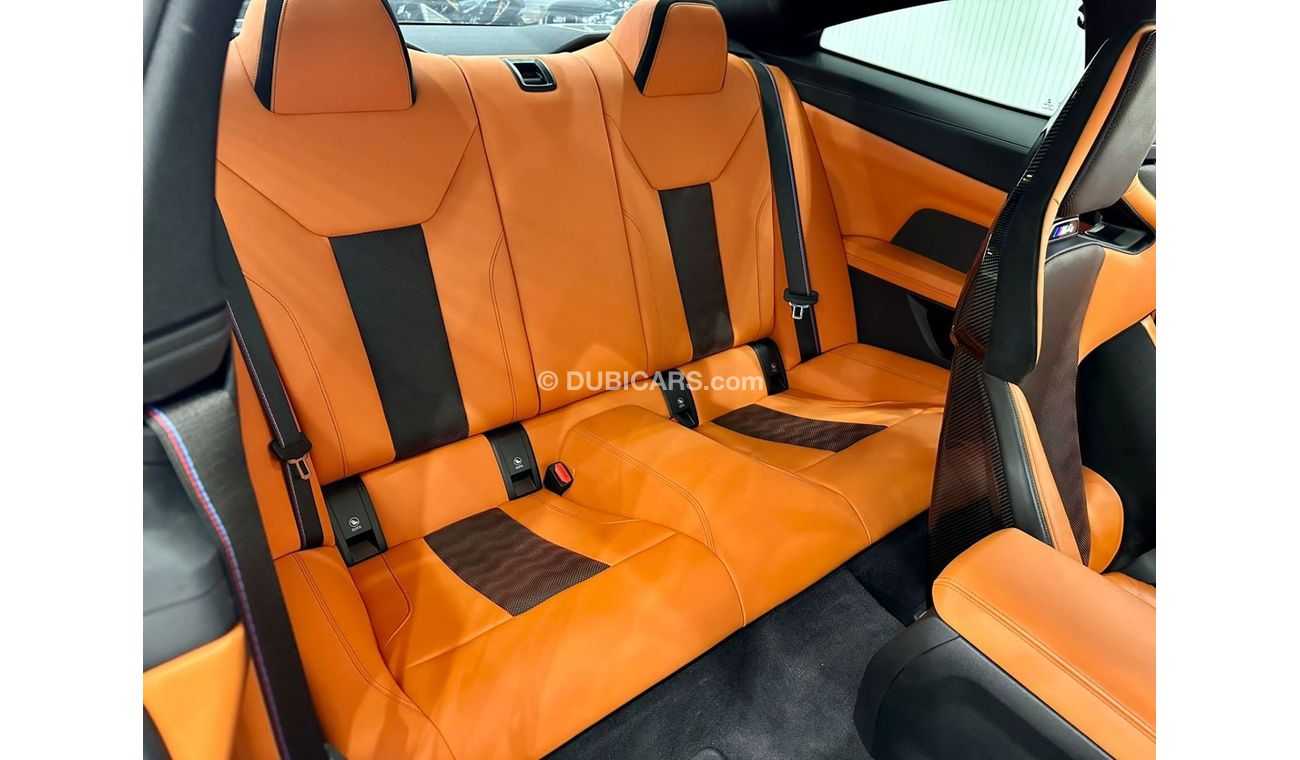 BMW M4 2021 BMW M4 Competition G82 (M Series) Coupe, AGMC Warranty + Service Contract, GCC